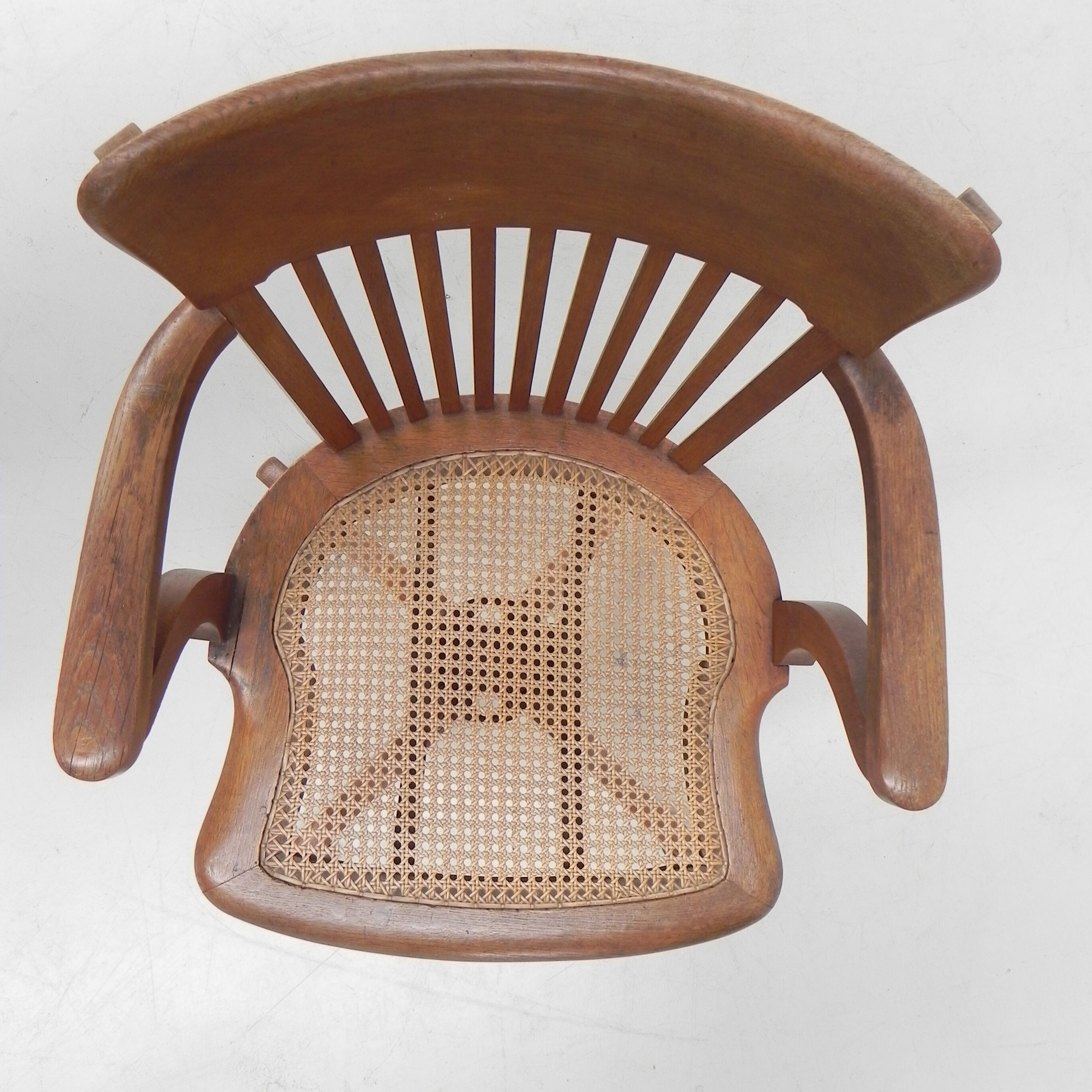 Oak office chair
