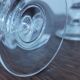 Set of 6 wine glasses on feet crystal grape decoration and vine shoot Luminarc