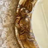 Wooden mirror, 24 cm