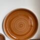 6 assiettes plates en grès