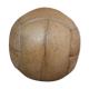 Vintage leather soccer ball