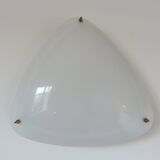 Perspex and expanded metal wall light from the 50s and 60s