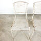 Set of three vintage industrial bistro chairs by Matieu Matego
