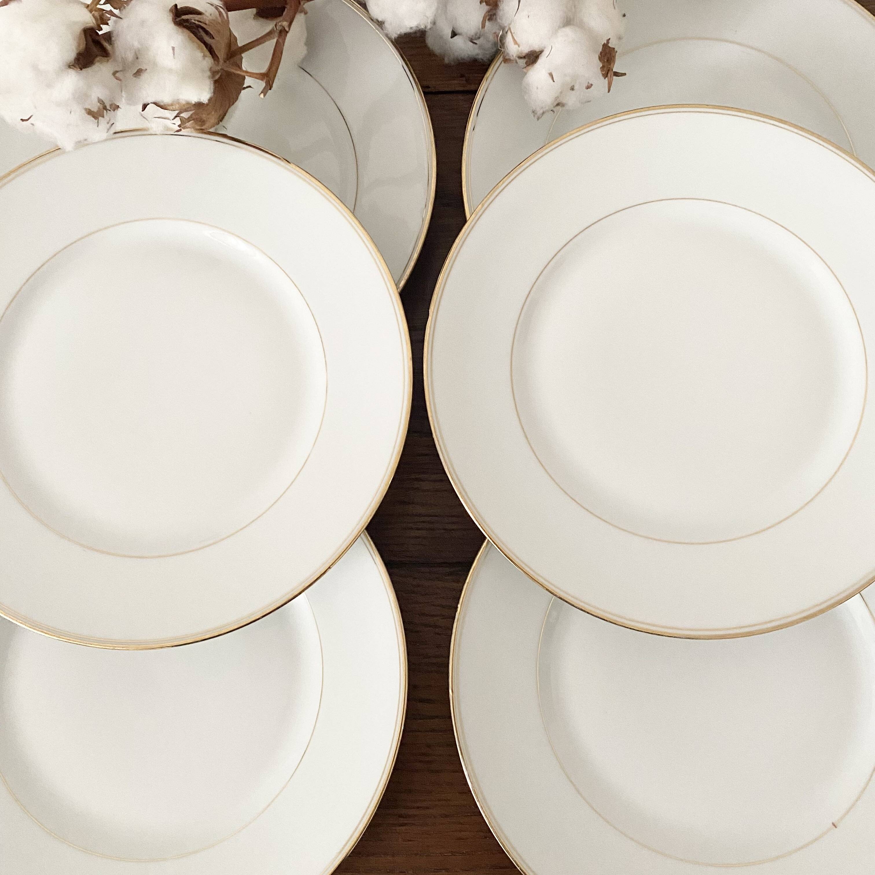 Limoges porcelain flat plate