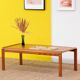 Scandinavian teak table 134 cm