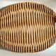 Vintage rattan presentation tray