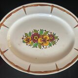 Set of art deco dishes boch fréres la louviére