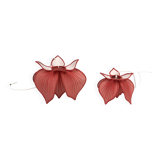 Set of Lotus fabric hanging lamps