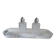 Tray with crystal salt and pepper shakers