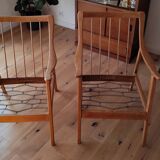 Paire de fauteuils scandinave wrenger