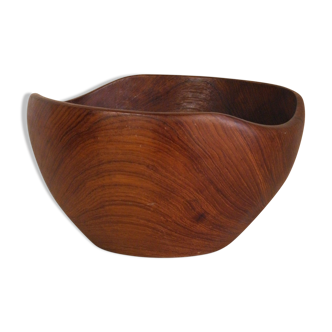 Coupe en teck 25 cm