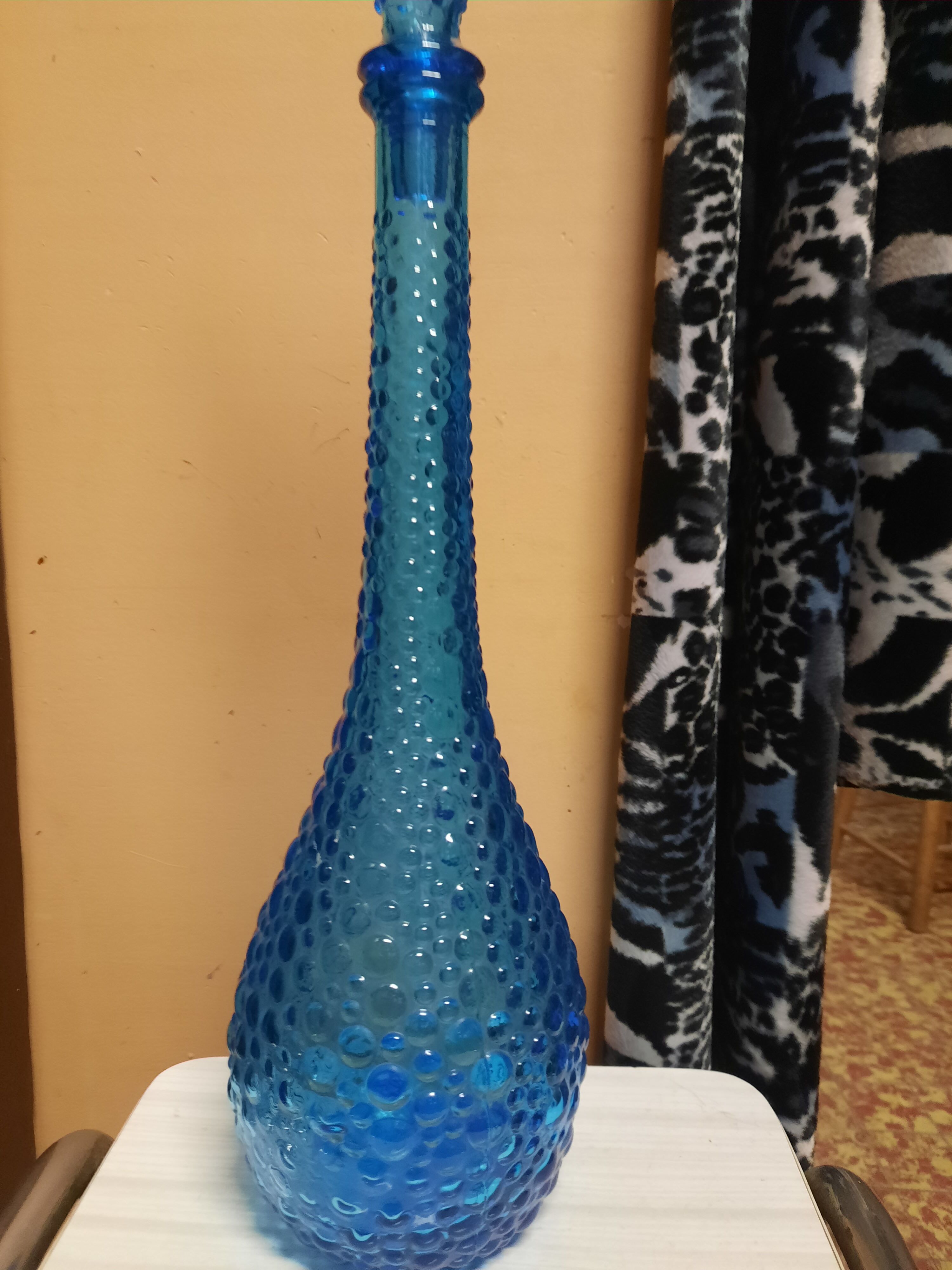 Italian carafe Empoli turquoise