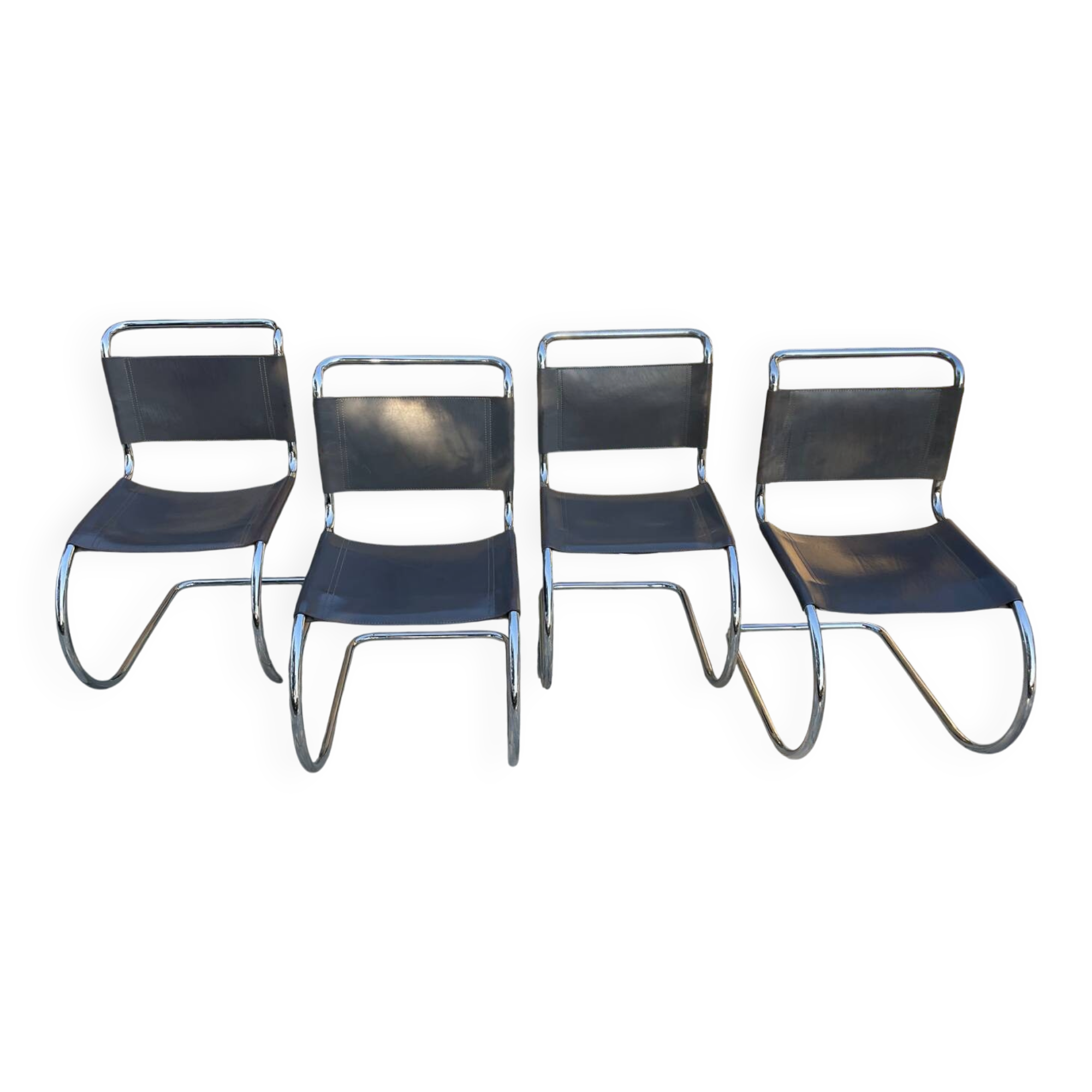 Chaises Mies Van Der Rohe Édition Année 80