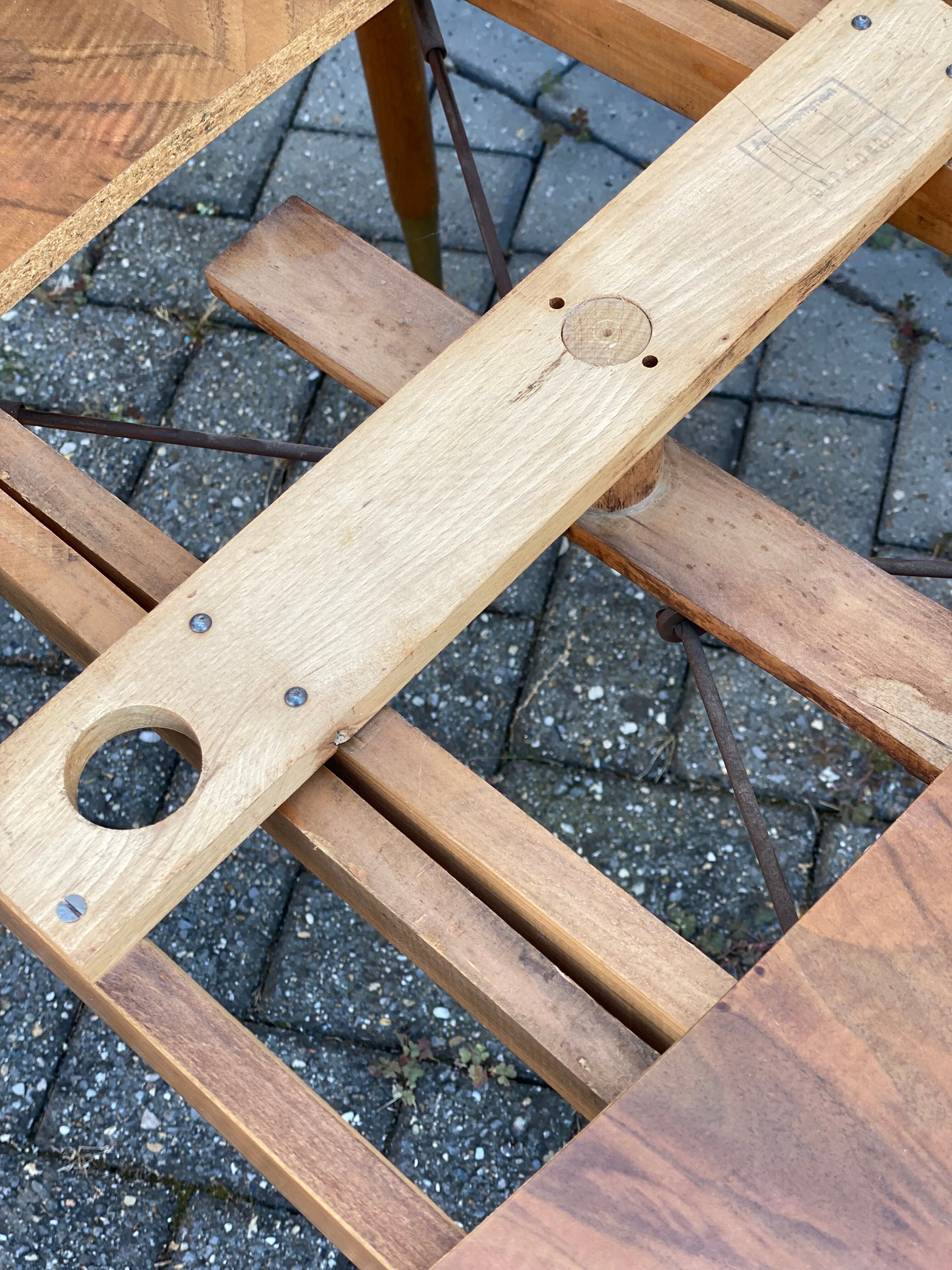 Vintage k&g adjustable salon and dining table