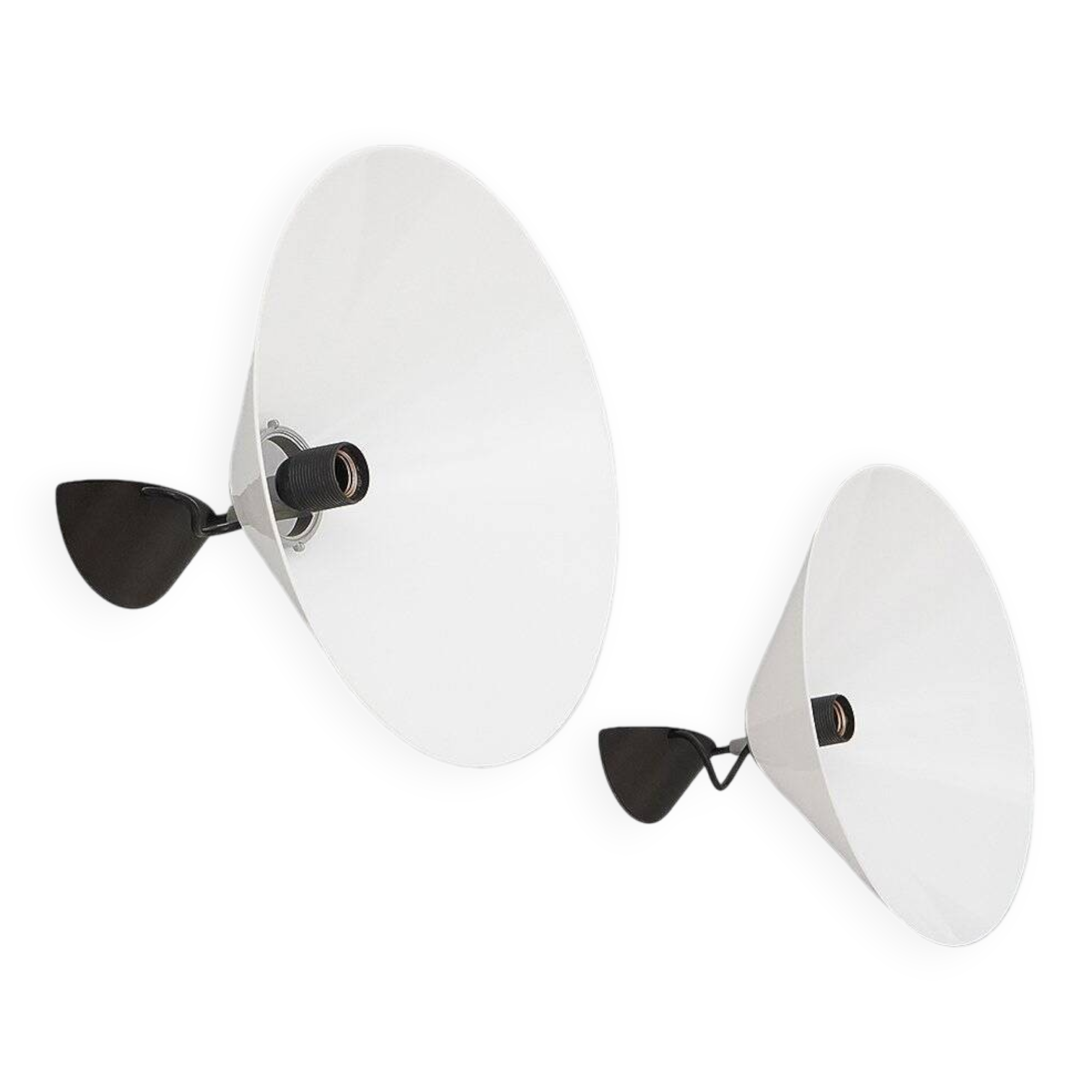 Pair of wall sconces Aggregato by Enzo Mari for Artemide, 1970s, set of 2