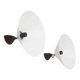 Pair of wall sconces Aggregato by Enzo Mari for Artemide, 1970s, set of 2