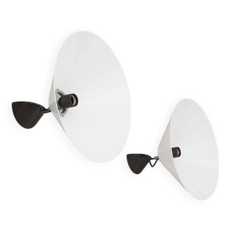 Pair of wall sconces Aggregato by Enzo Mari for Artemide, 1970s, set of 2