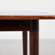 Midcentury extendable dining table in rosewood Alf Aarseth for Gustav Bahus