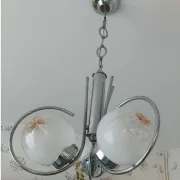 Italian design chandelier from the 1970s.