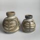 Set of 2 Mid-Century Danish Ceramic Studio Vase from Søholm, 1960s