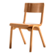 Stackable beech chair