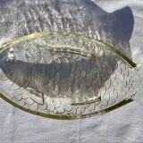 Glass fish dish