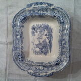Old rectangular dish