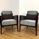 Paire de fauteuils design