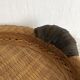 Bird woven bamboo tray
