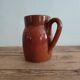 Glazed stoneware jug