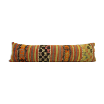 30x120 cm Kilim Cushion,Vintage Cushion Cover