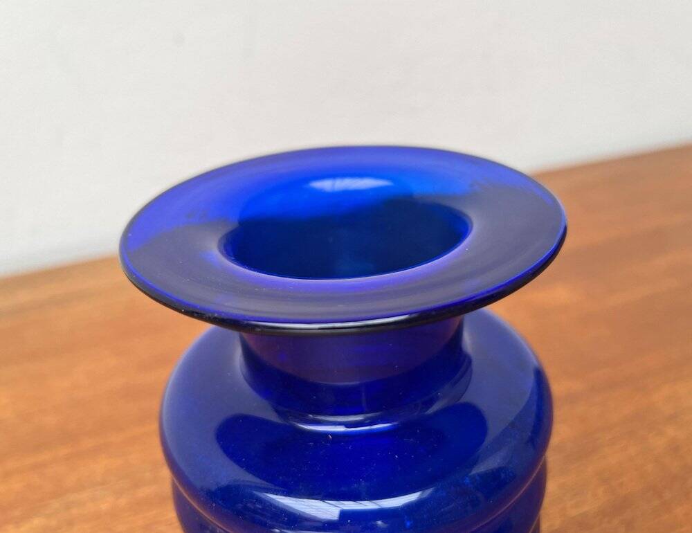 Vintage Glass Vase by Narita Voigt for VEB Glaswerk Harzkristall, GDR, 1970s