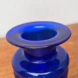 Vintage Glass Vase by Narita Voigt for VEB Glaswerk Harzkristall, GDR, 1970s