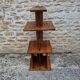 Walnut shelf ART DECO