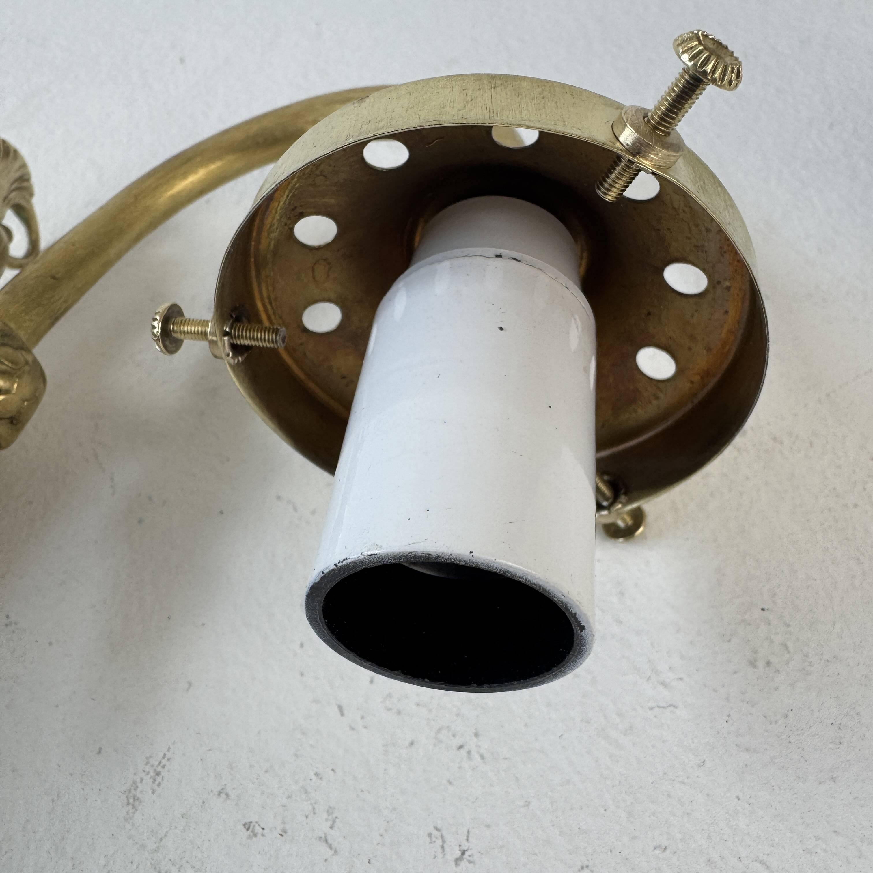 PAIR OF OLD VINTAGE WALL LIGHTS 1950