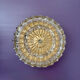 Vintage glass moulded globe wall or ceiling light.