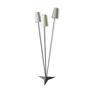 Lampadaire pied en étoile 1950
