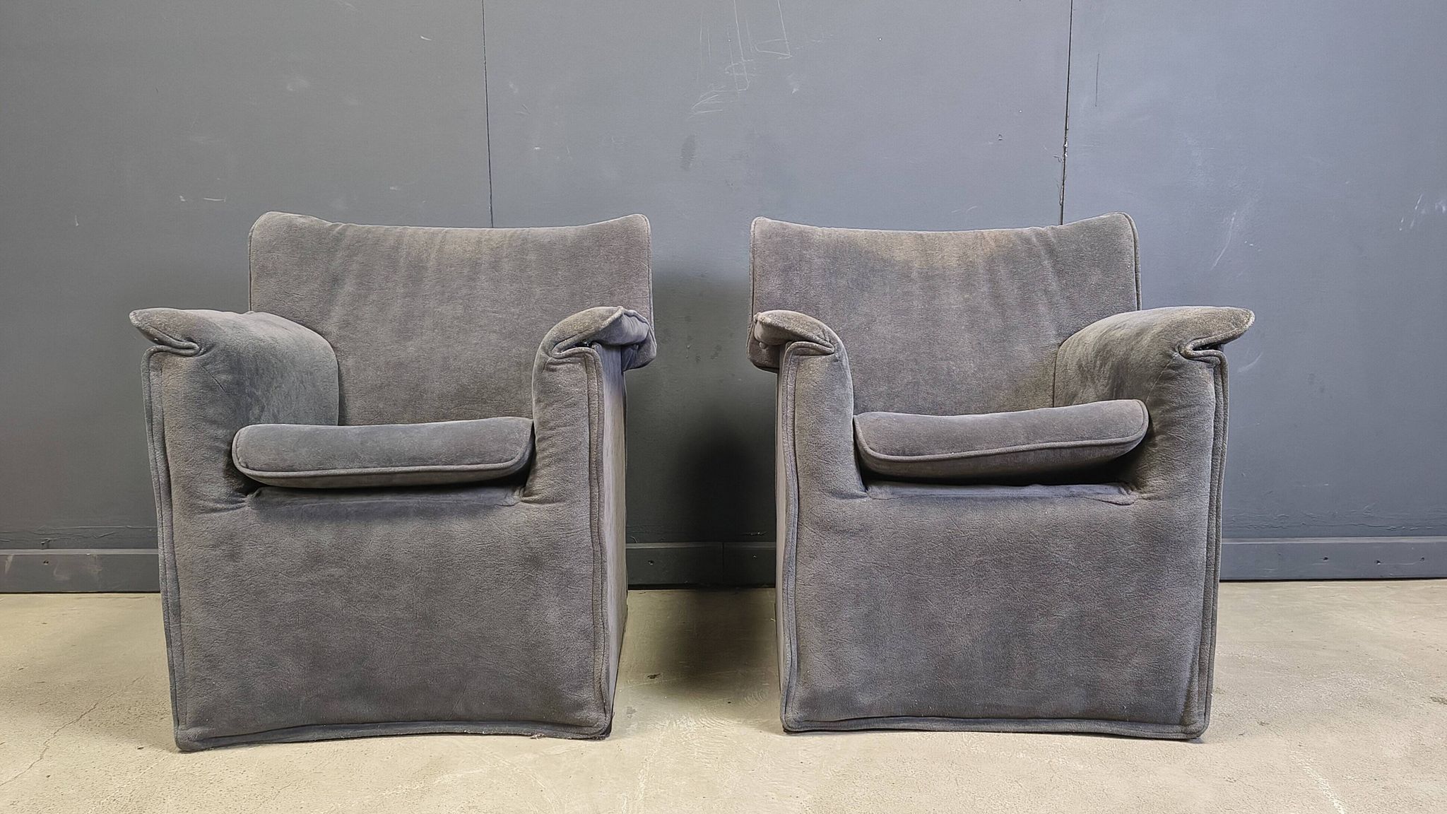 Lauriana armchairs by Afra and Tobia Scarpa for B&B Italia, 1970s