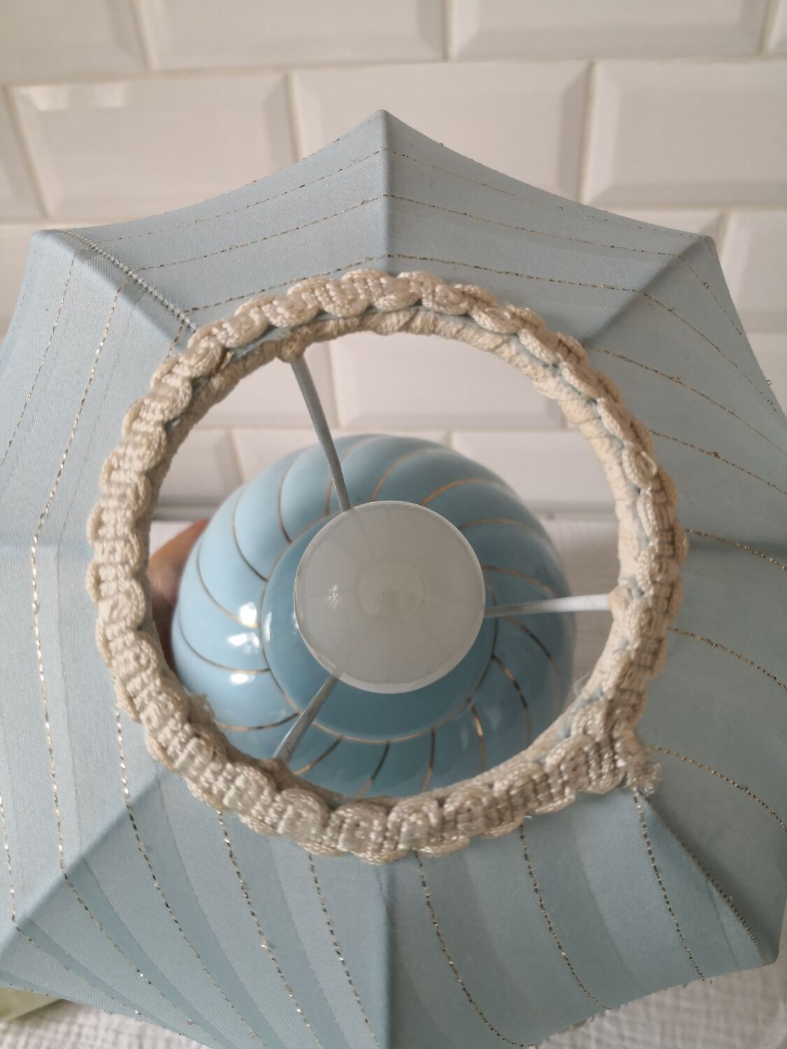 Vintage bedside lamp