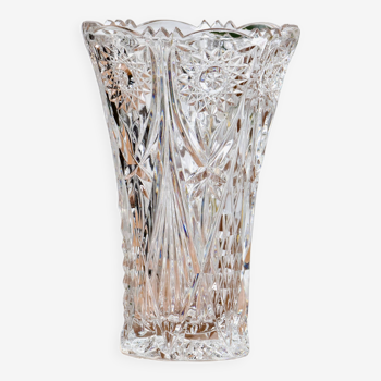 Large Nachtmann Florenz crystal vase