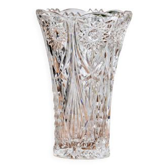 Large Nachtmann Florenz crystal vase
