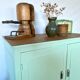 Mint green Parisian buffet