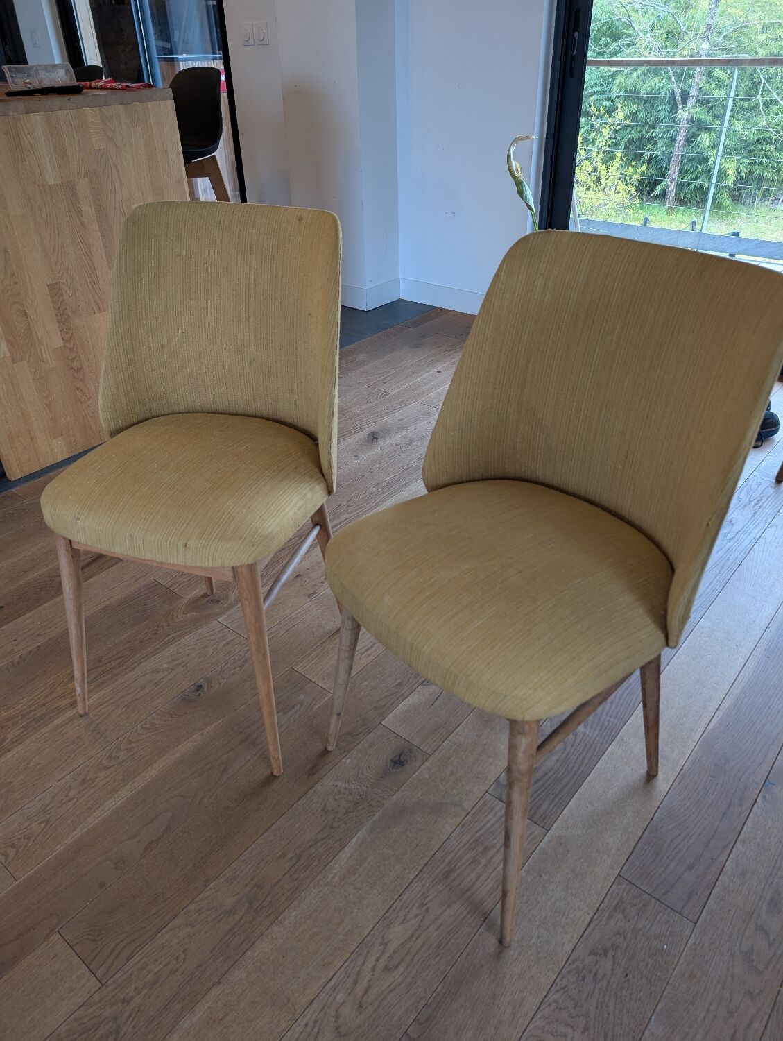 Pair of vintage Scandinavian chairs - 1970s