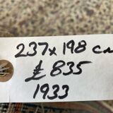 Vintage Turkish Rug 237x198 cm