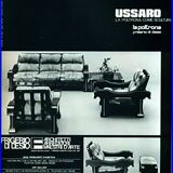 Luciano Frigerio Mid-Century Modern Italian Wood and Suede Sofa "Ussaro",70