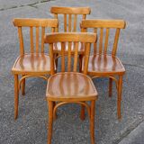 Set of 4 Baumann bistro chairs