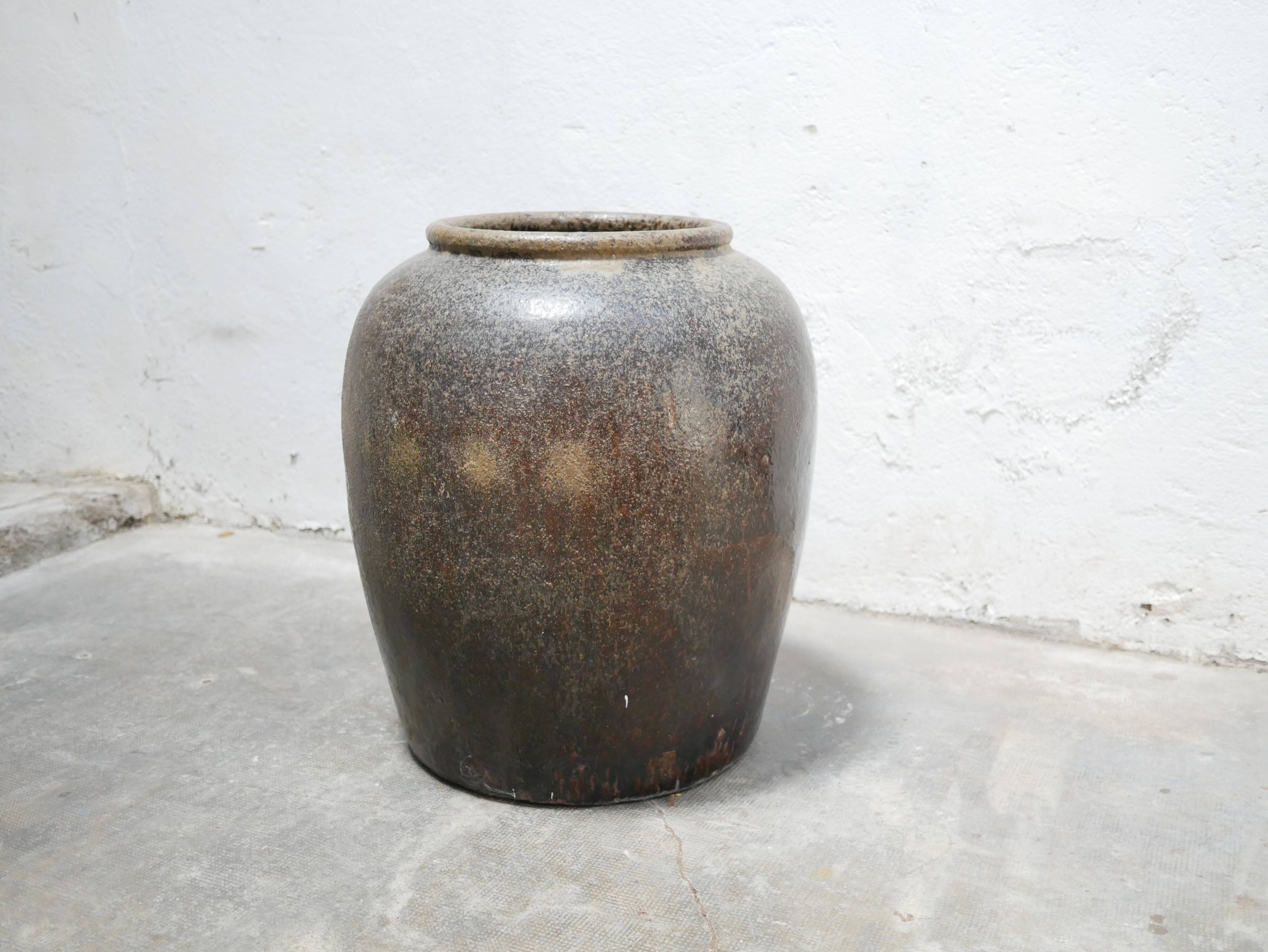 Jarre Vintage En Gr s maill Selency