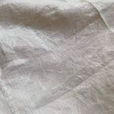 RG embroidered linen damask tablecloth late 19th century.