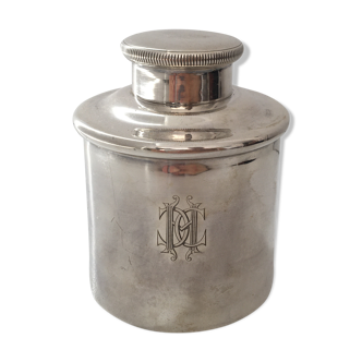 Silver metal pot Hotel Intercontinental