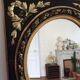 Miroir Ancien Napoleon III 39,5 x 45,5 cm